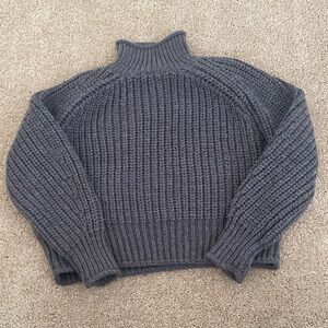 H&M Charcoal Turtleneck Sweater